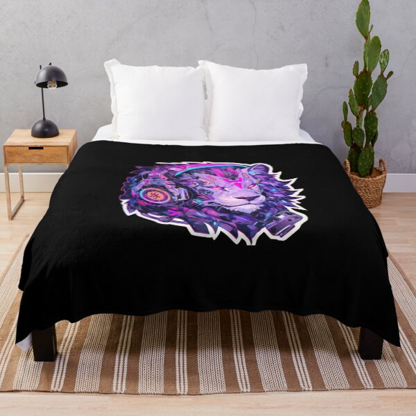 Item preview, Cyber Black Lion // Black Lion // Cool Animal // Cyber Animal // Animal Art // Animal Warrior // Animal Cute Art // Gaming Aesthetic stickers designed and sold by SMARTKIT DESIGNAGENCY.