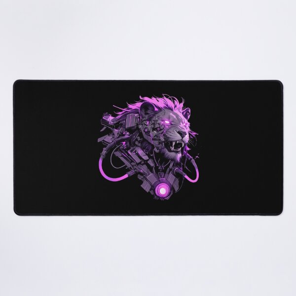 Artikelvorschau, Cyber Black Lion / / Schwarzer Löwe / / Cooles Tier / / Cyber-Tier / / Tierkunst / / Tierkrieger / / Niedliche Tierkunst / / Ästhetische Gaming-Aufkleber entworfen und verkauft von SMARTKIT  DESIGNAGENCY.