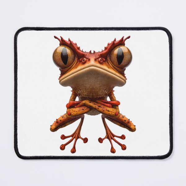 Item preview, Angry frog with bulging eyes designed and sold by eye_contact.
