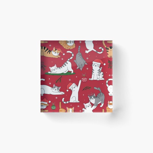 Item preview, Christmas cats designed and sold by DreamyGod.