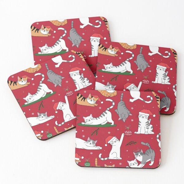Item preview, Christmas cats designed and sold by DreamyGod.