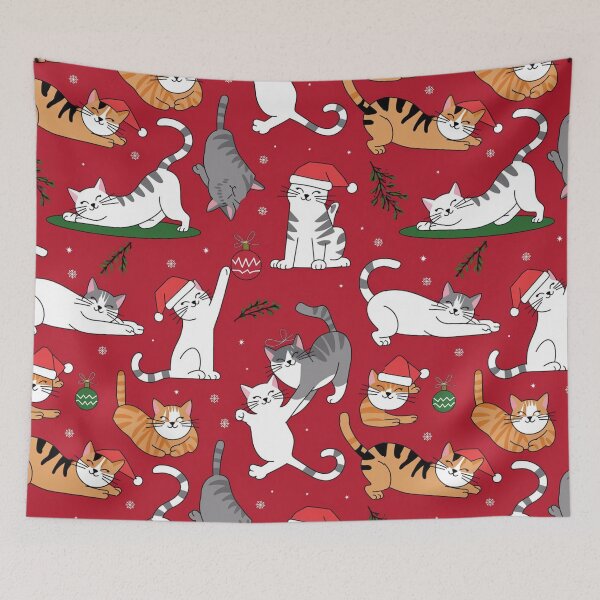 Item preview, Christmas cats designed and sold by DreamyGod.
