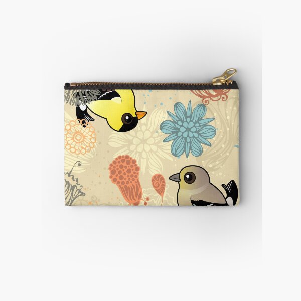 Item preview, Birdorable American Goldfinch & Flowers Pattern designed and sold by Birdorable.