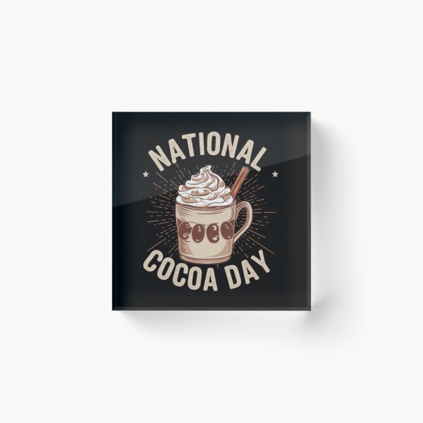 Item preview, Hot Cocoa Vibes Celebration for Chocolate Lovers designed and sold by JustCrafted.