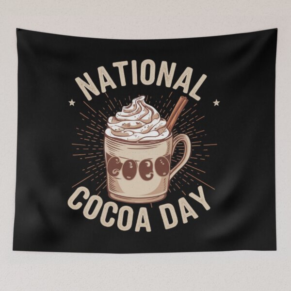 Item preview, Hot Cocoa Vibes Celebration for Chocolate Lovers designed and sold by JustCrafted.