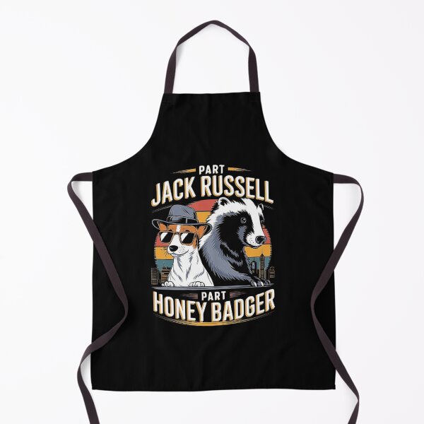 Item preview, Jack Russell and Honey Badger Fusion Design - Funny Dog Artwork designed and sold by love3617.