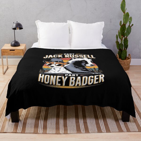 Item preview, Jack Russell and Honey Badger Fusion Design - Funny Dog Artwork designed and sold by love3617.
