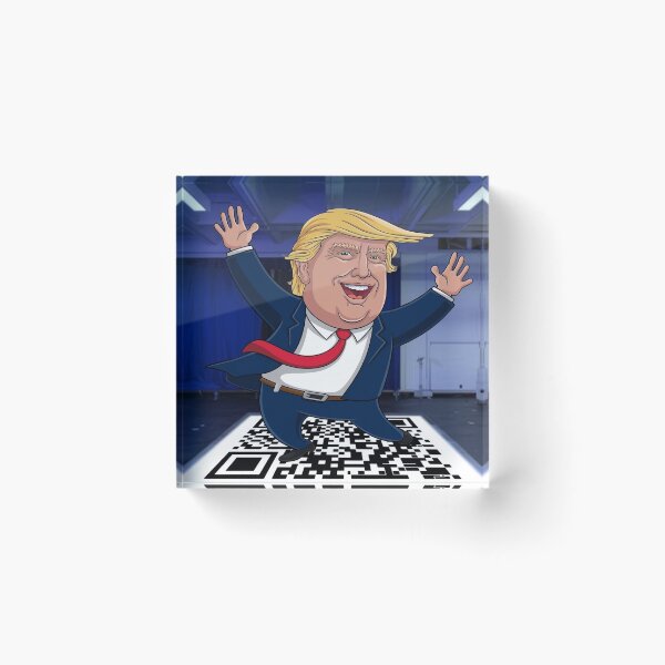 Item preview, Funny QR Scan Trump Dance designed and sold by SwanAndStone.