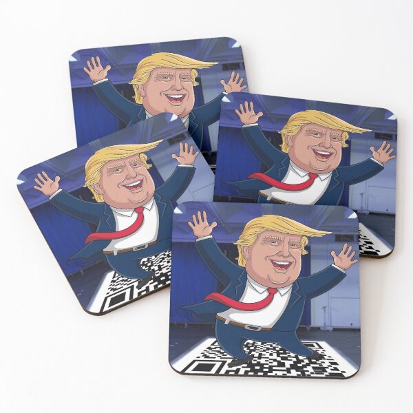 Item preview, Funny QR Scan Trump Dance designed and sold by SwanAndStone.