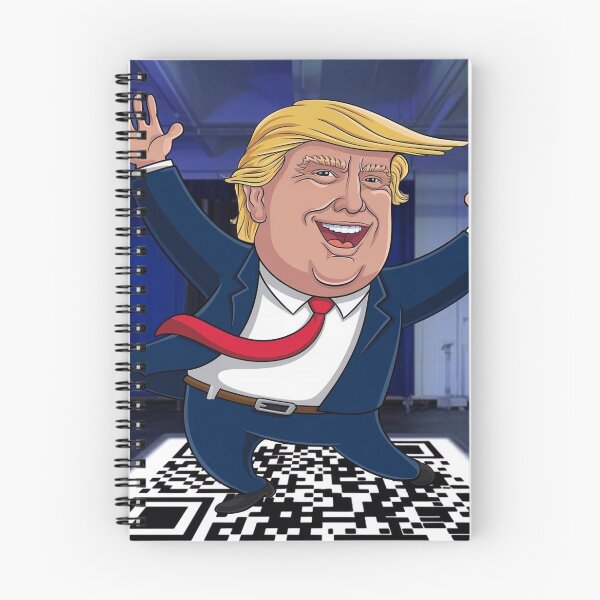 Item preview, Funny QR Scan Trump Dance designed and sold by SwanAndStone.