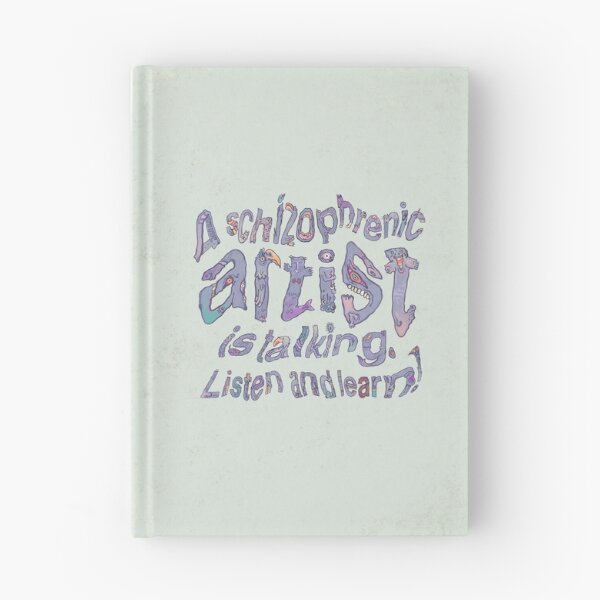 Item preview, Schizophrenic Artist is Talking: Listen and Learn! (in light green) designed and sold by Mishelle-Sherri.