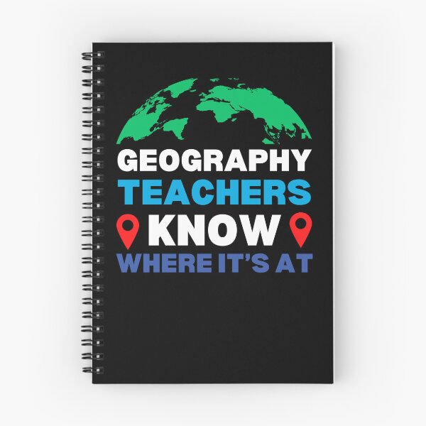 Item preview, Geography Teachers Know Where It's At Funny Geography Class Humor designed and sold by MouDantArts.
