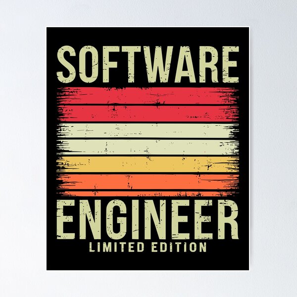 Artikel-Vorschau von SOFTWARE ENGINEER LIMITED EDITION, das perfekte T-Shirt für jeden Softwareentwickler, designt und verkauft von FelkMariShop.