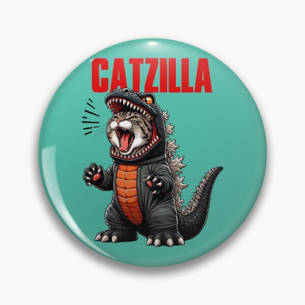 Item preview, Catzilla – Funny Cat Monster Design designed and sold by Aredbox.