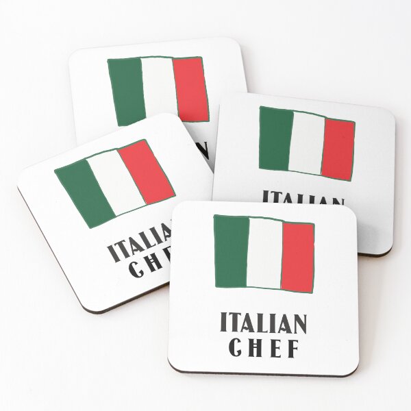 Item preview, Italian chef designed and sold by FirstTimeTees.