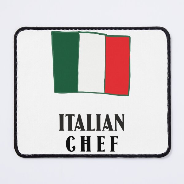 Item preview, Italian chef designed and sold by FirstTimeTees.