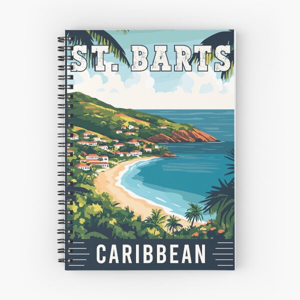 Item preview, Discover St. Barts - Captivating Caribbean Travel Art designed and sold by turtlestart.
