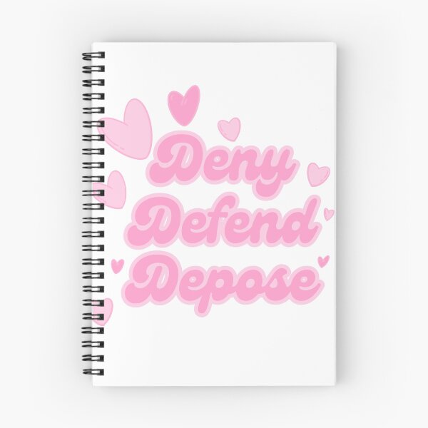 Item preview, deny defend depose girlboss edition designed and sold by thefinishedswan.