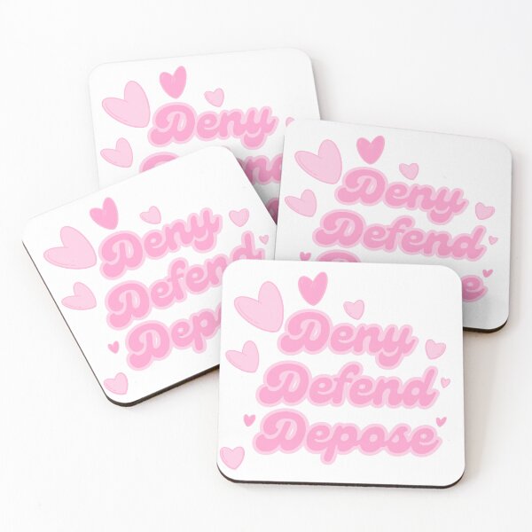 Item preview, deny defend depose girlboss edition designed and sold by thefinishedswan.
