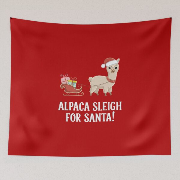 Item preview, Alpaca Sleigh for Santa designed and sold by Situstshirts.