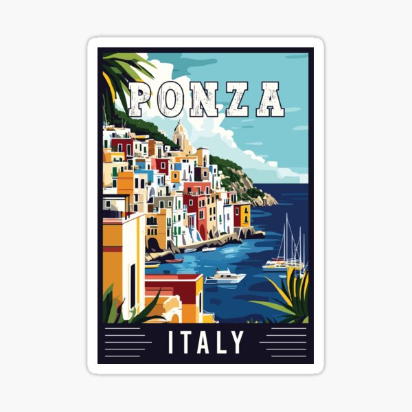 Item preview, Experience Ponza in Italy - Stunning Travel Art designed and sold by turtlestart.