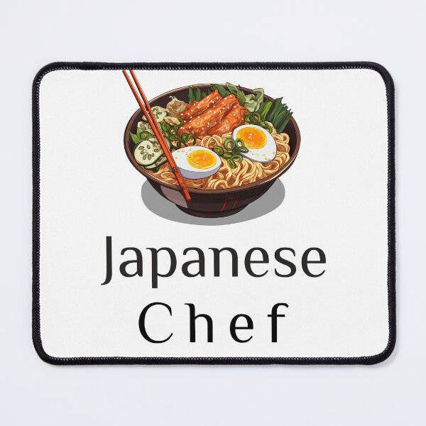 Item preview, Japanese chef designed and sold by FirstTimeTees.