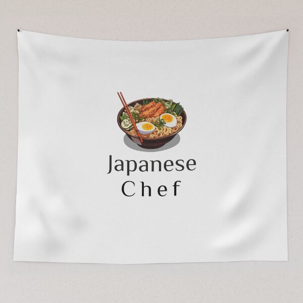 Item preview, Japanese chef designed and sold by FirstTimeTees.