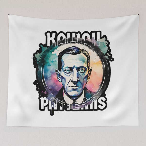 Item preview, Howard Phillips Lovecraft designed and sold by PatronesKawai.