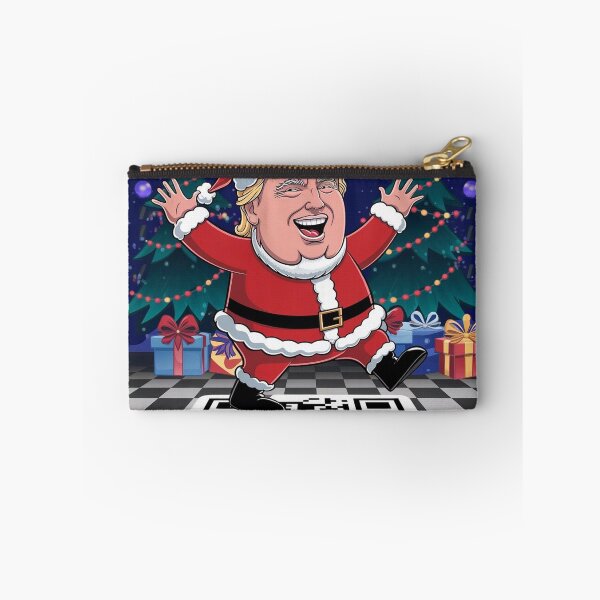 Item preview, Funny Christmas Trump Santa Claus And QR Code  designed and sold by SwanAndStone.