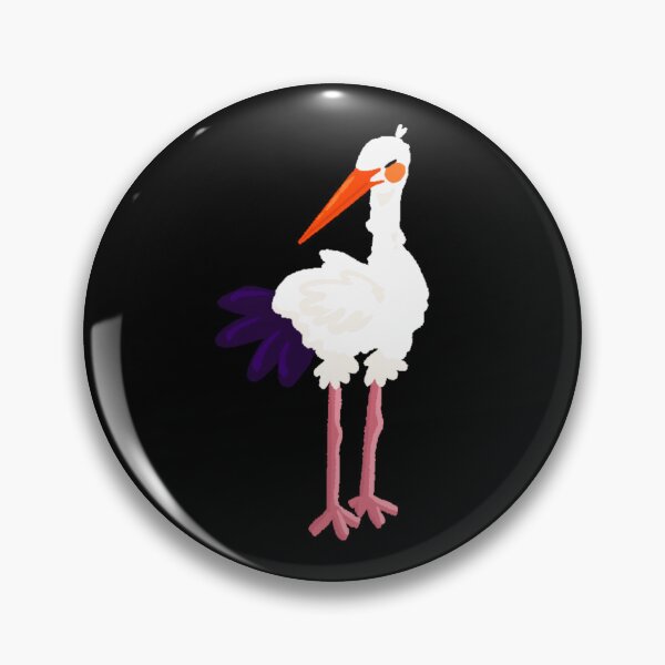 Item preview, European White Stork  designed and sold by LivvTown.