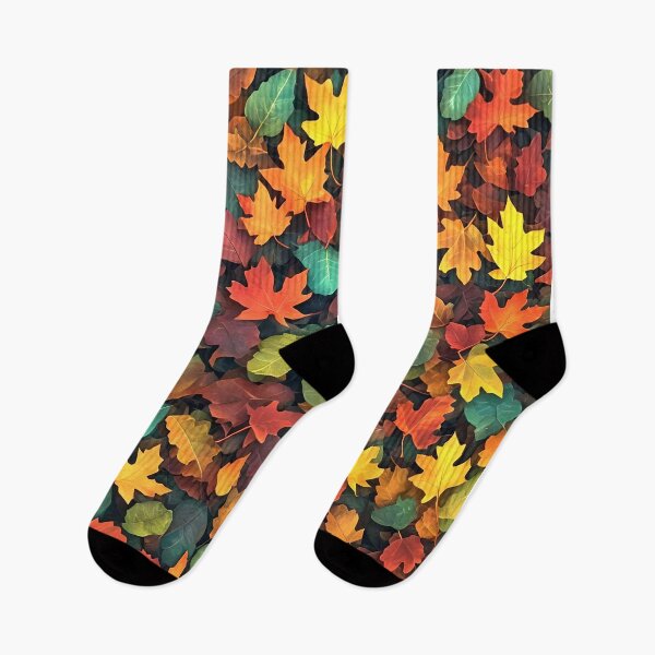 Item preview, Fall Autumn Flowers Pattern designed and sold by Rorulent.