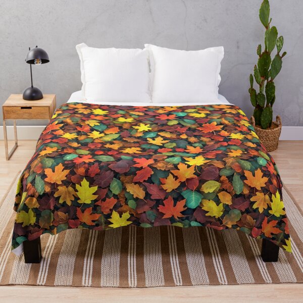 Item preview, Fall Autumn Flowers Pattern designed and sold by Rorulent.