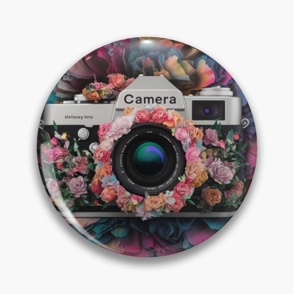 Item preview, camera in paint,abstraction. designed and sold by elegantpaterns.