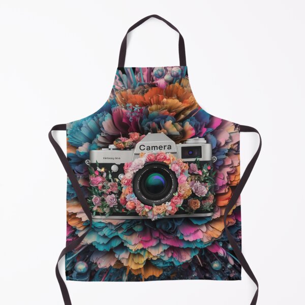 Item preview, camera in paint,abstraction. designed and sold by elegantpaterns.