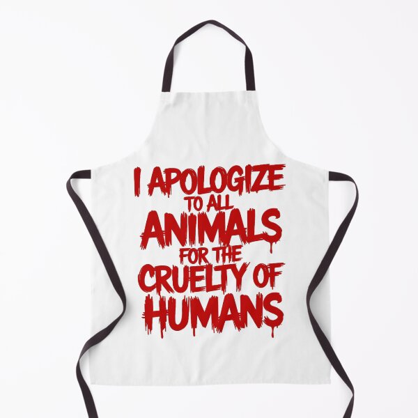 Item preview, Apology to Animals Advocacy Against Cruelty designed and sold by Amanda's Factory.