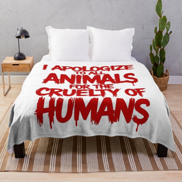 Item preview, Apology to Animals Advocacy Against Cruelty designed and sold by Amanda's Factory.