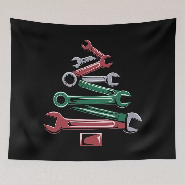 Item preview, Christmas Tree Made of Wrenches designed and sold by Flying Alligator.