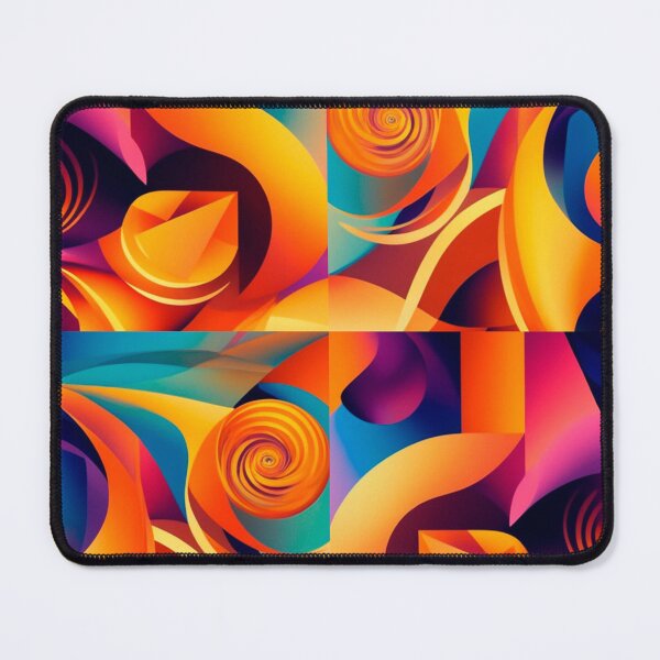 Item preview, Abstract Design with Pattern of Shapes and Vibrant Colors designed and sold by magenta-dream.