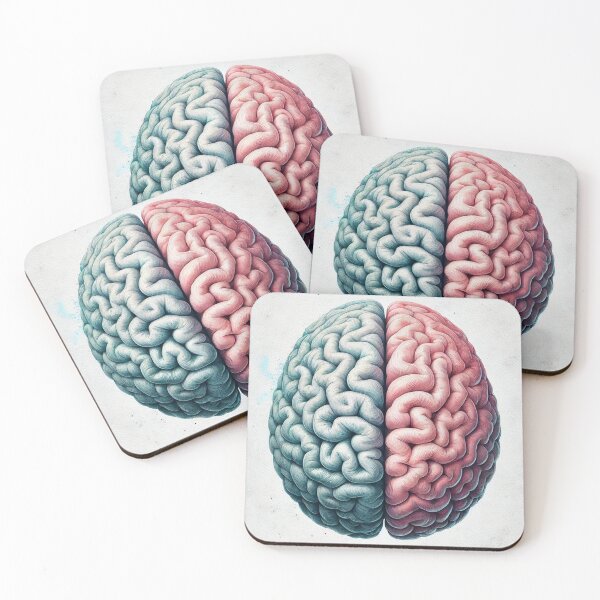 Item preview, Left Brain vs Right Brain Sketch designed and sold by Porosenok.