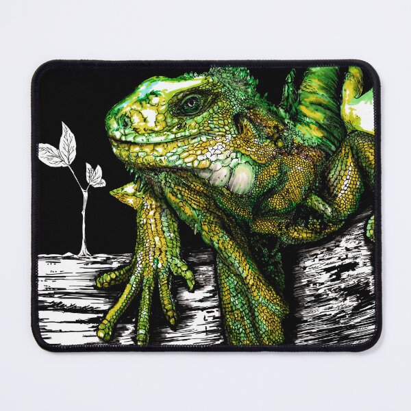 Item preview, Iguana Art, all products depict the highly detailed Original, hand drawn, colorful Art designed and sold by Kris Curran.