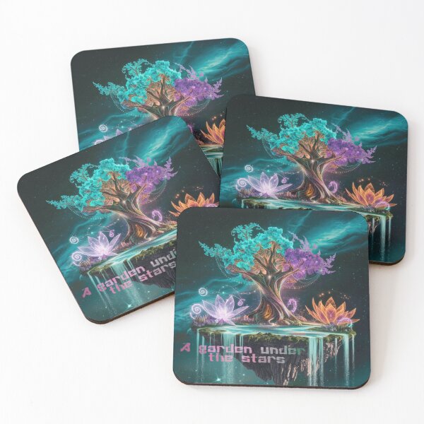 Item preview, Garden Cosmos "A garden under the stars" designed and sold by PrintInspirer.