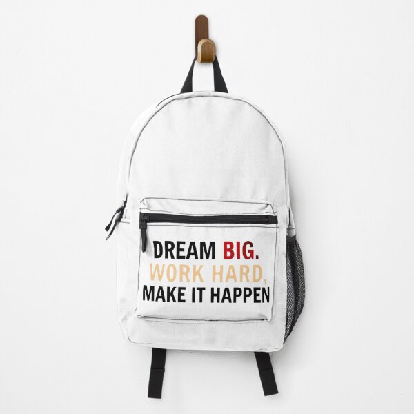 Item preview, Dream Big, Work Hard, Make It Happen designed and sold by DigitalGemArt.
