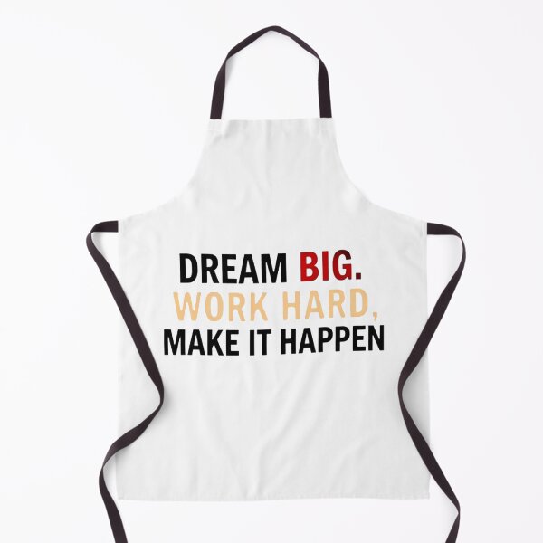 Item preview, Dream Big, Work Hard, Make It Happen designed and sold by DigitalGemArt.
