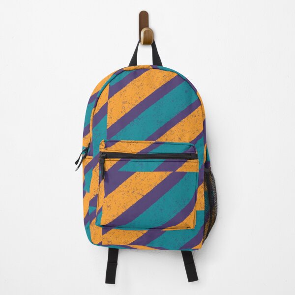 Item preview, Vintage 70's Multicolor Diagonal Stripes Pattern designed and sold by S4Graphics.