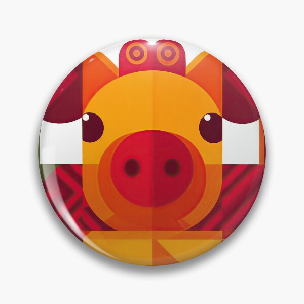 Item preview, Sticker /  T-shirt Design: CUTE PIG designed and sold by ForeverPrintsOK.