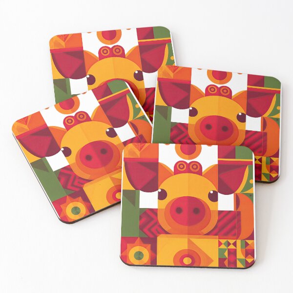 Item preview, Sticker /  T-shirt Design: CUTE PIG designed and sold by ForeverPrintsOK.