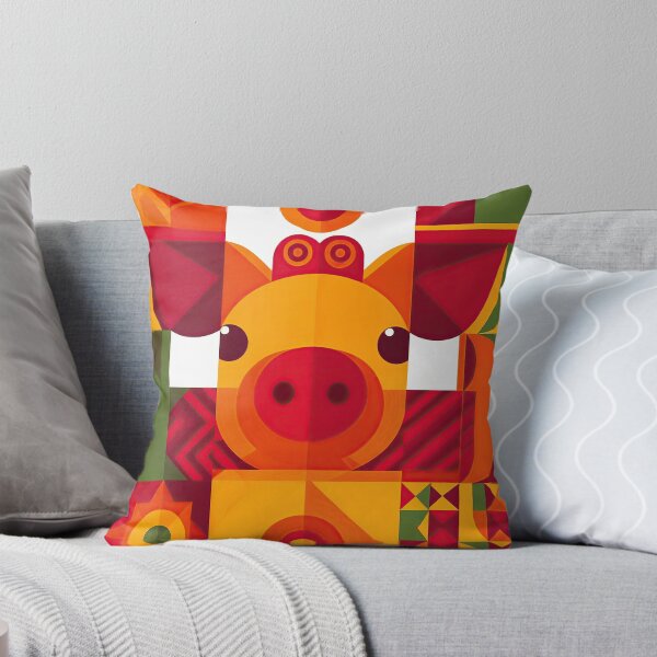 Item preview, Sticker / T-shirt Design: CUTE PIG designed and sold by ForeverPrintsOK.