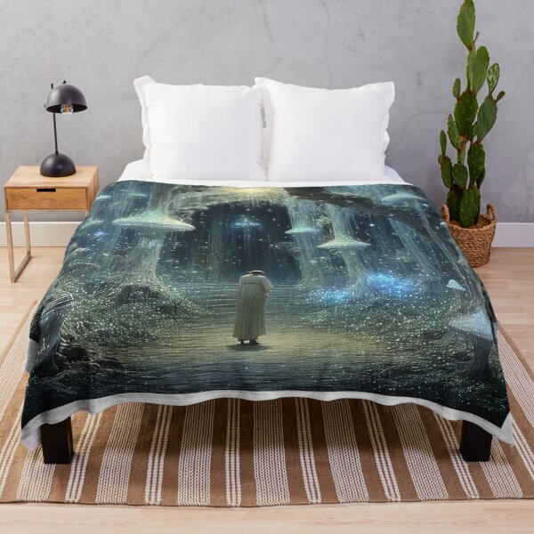 Item preview, Whispers of Blue Blooms designed and sold by PanoramaPrints.