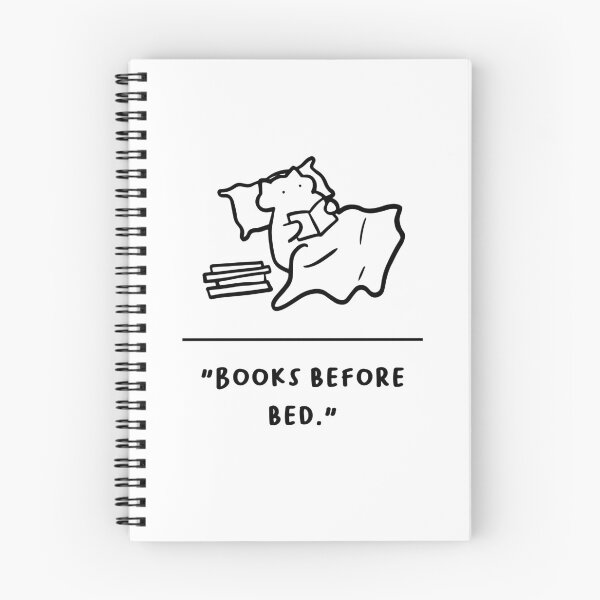 Item preview, "Books Before Bed" designed and sold by RM-Journey.