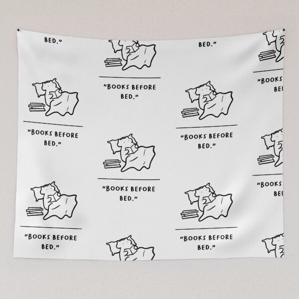 Item preview, "Books Before Bed" designed and sold by RM-Journey.